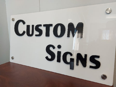 Acrylic Sign Letters | Acrylic Letters for Wall | PrintMyBanners