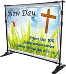 Photo Backdrop Stand | Backdrop Banner Stand | PrintMyBanners