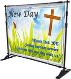 Photo Backdrop Stand | Backdrop Banner Stand | PrintMyBanners