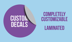 Custom Vinyl Decals | Custom Vinyl Stickers | PrintMyBanners