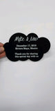Acrylic Wedding Invite | Clear Acrylic Invitations | PrintMyBanners
